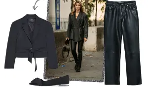 Pantalón negro vestir mujer Zara: estilos que no puedes perderte