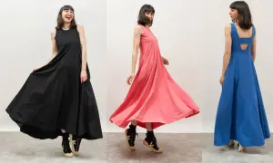 Con que combinar un vestido largo: opciones sorprendentes para brillar