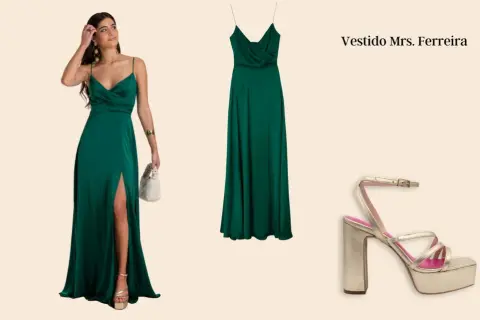 Cómo elegir los zapatos perfectos para combinar con vestido verde