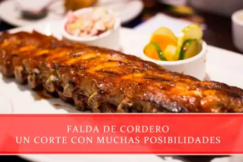 Todo lo que necesitas saber sobre la falda de cordero y su sabor