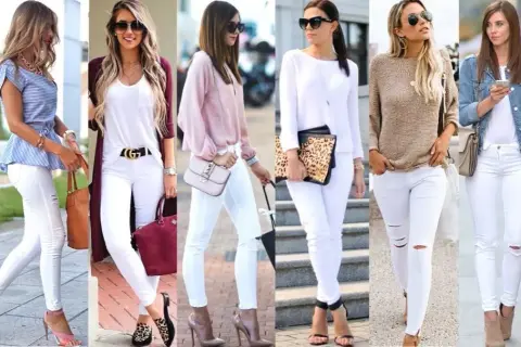 Outfit pantalón blanco y tenis: ideas para un look moderno y elegante