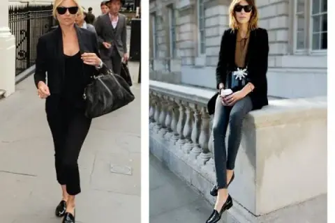 Outfit con mocasines mujer invierno: looks elegantes y cómodos para el frío