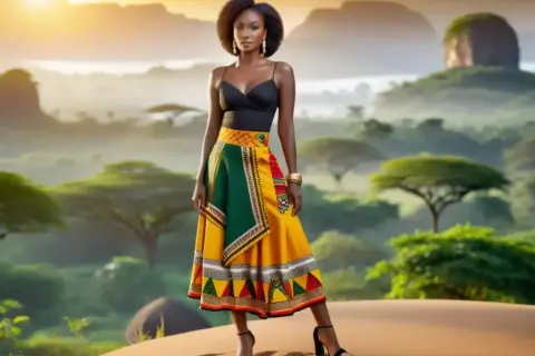 Faldas africanas: estilos únicos y su significado cultural profundo