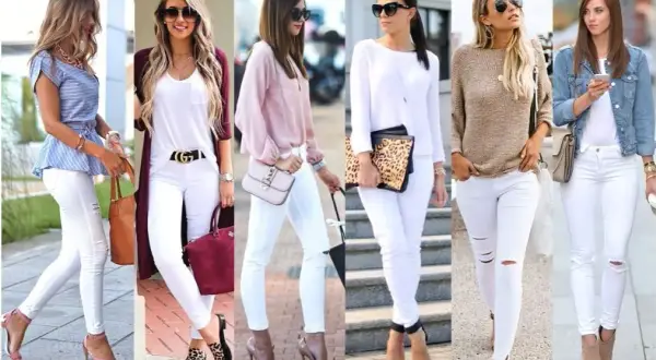 Outfit pantalón blanco y tenis: ideas para un look moderno y elegante
