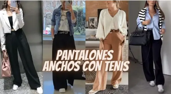 Qué zapatos usar con pantalones anchos para un look perfecto y estiloso