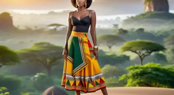 Faldas africanas: estilos únicos y su significado cultural profundo
