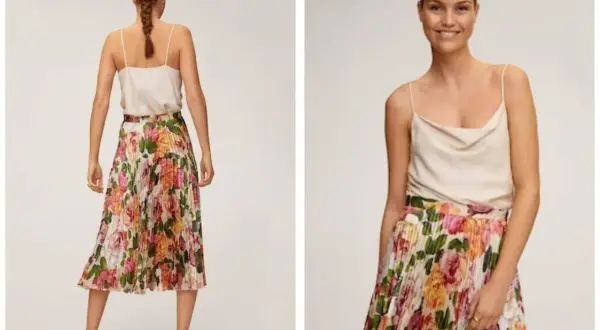 Variedad de faldas midi de Mango: estilos y diseños irresistibles