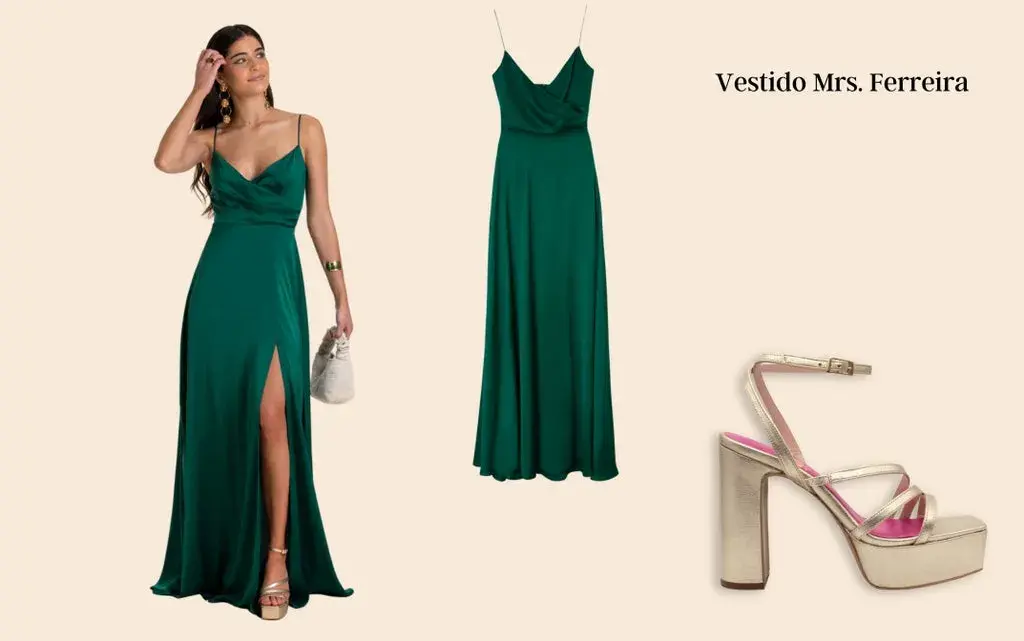 Cómo elegir los zapatos perfectos para combinar con vestido verde
